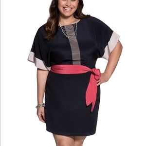 Eloquii Colorblock Dolman Sleeve Size 20W